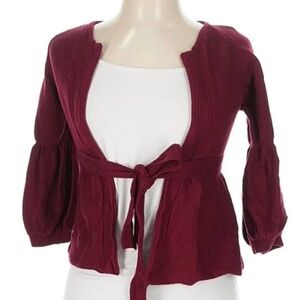 Galco Milano, Merino wool belted cardigan